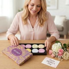 Shower Steamers Aromatherapy Birthday Gifts for Women - SWCANDY 8 Pcs Mothers Day Gifts, Mom Wife Daughter Grandma Sister Her Self Care with Natural Essential Oils Relaxation Home SPA Travel Holidays