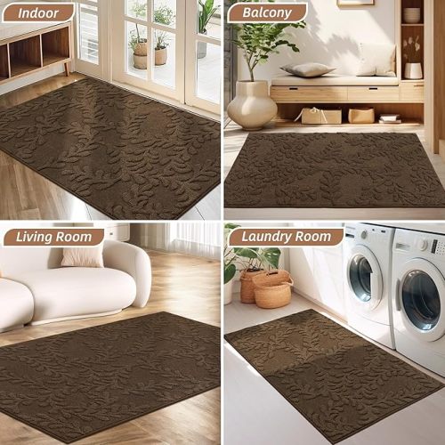 Super Absorbent Non-Slip Entryway Door Mat 20x32