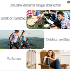 GENAI B26 Waterproof Bluetooth Speaker-Portable-Deep Bass-4H Playtime-Hands-Free Calling