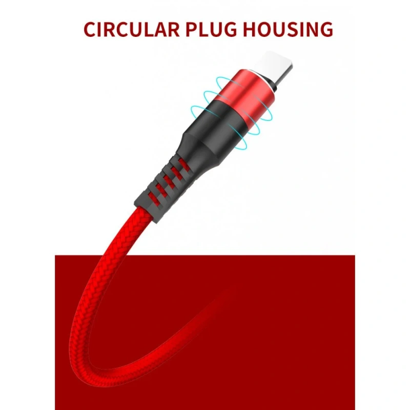 3in1-Nylon-Strong-2.4A-3FT-multi charging cable-USB-charge-only-NoData-Fast