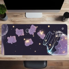 2pc-Large-gaming-mousepad-Starry-Glass-Bear-AntiSlip-Rubber-HD-DeskMat