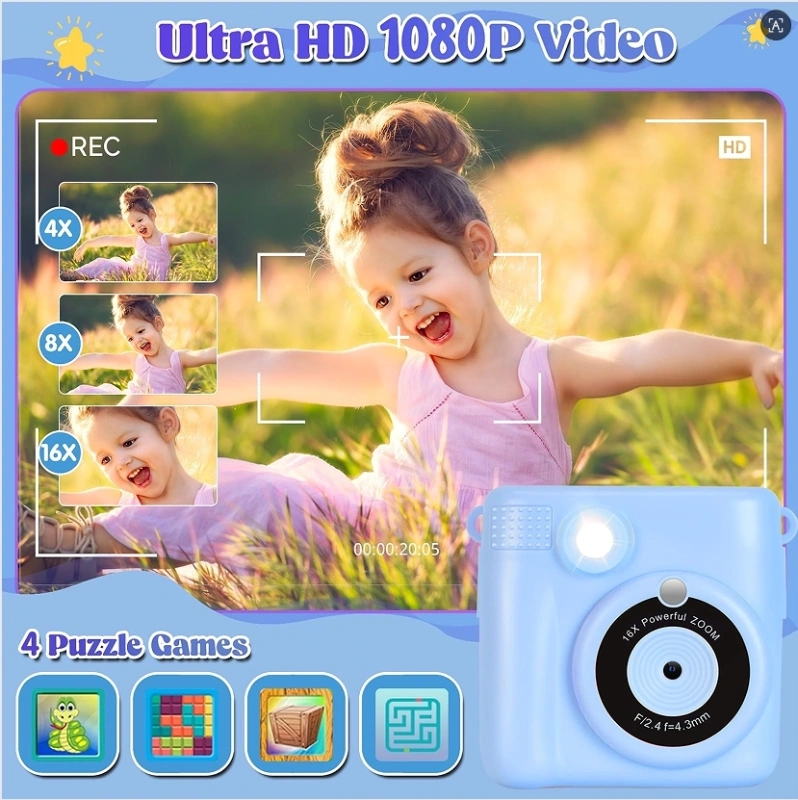 Kids-Polaroid-Camera-Prints-Parent-Child-Interactive-Mini-Portable-Gift