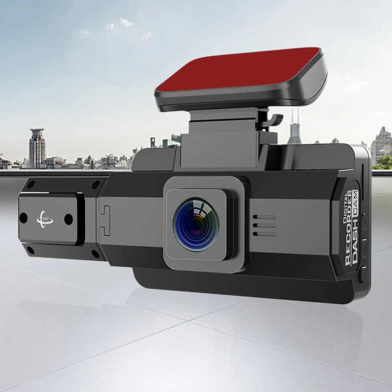 3-Inch Dual Lens Car Dash Cam-Front  Inside Recording-Night Vision-G-Sensor Vehicle Dash Camera