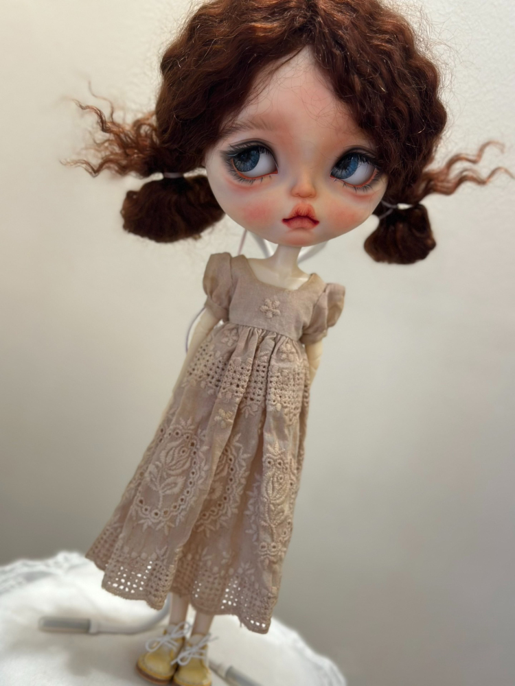 Blythe Doll clothes Retro lace dress