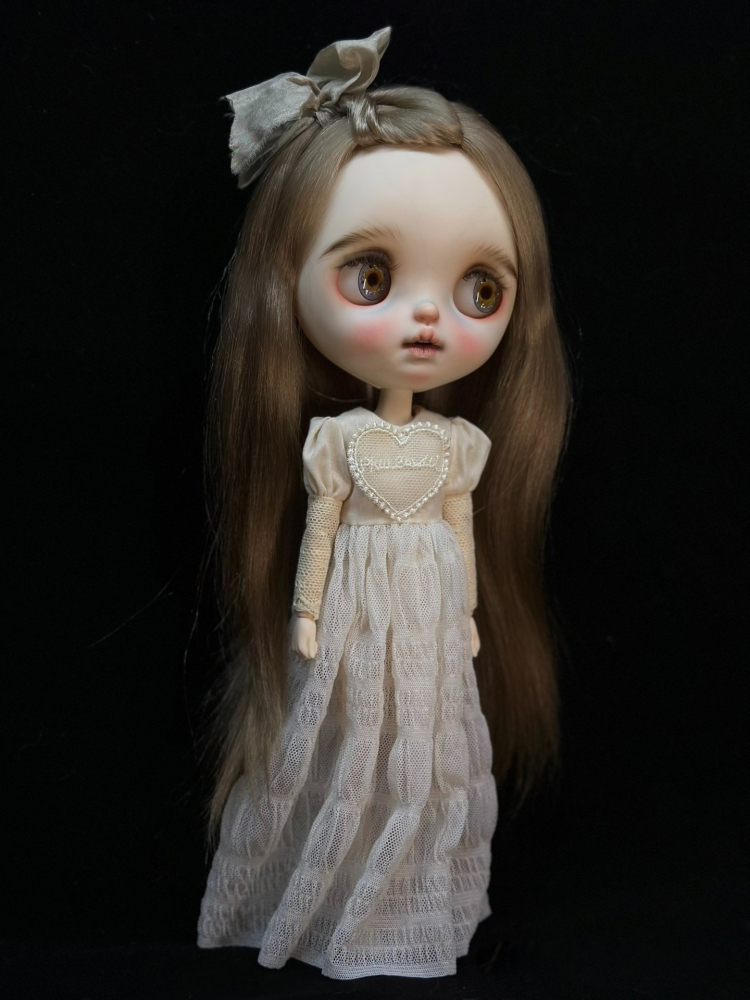 Blythe Doll clothes Love personality Retro lace dress