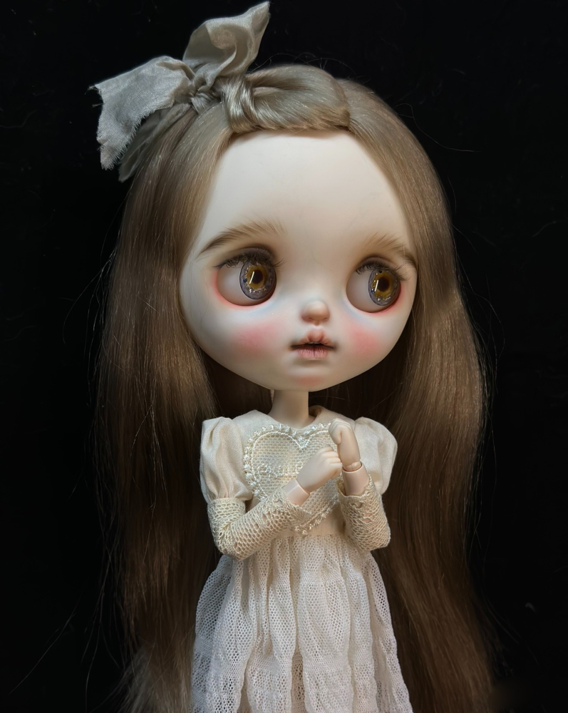 Blythe Doll clothes Love personality Retro lace dress