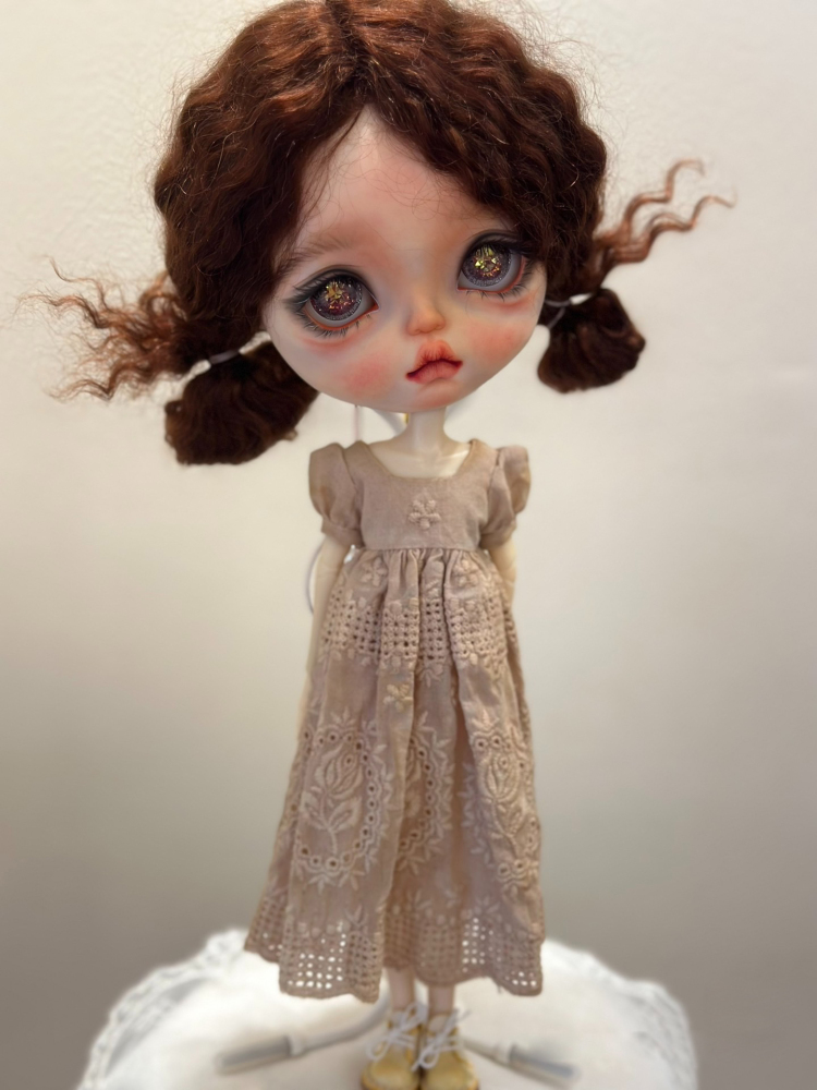 Blythe Doll clothes Retro lace dress