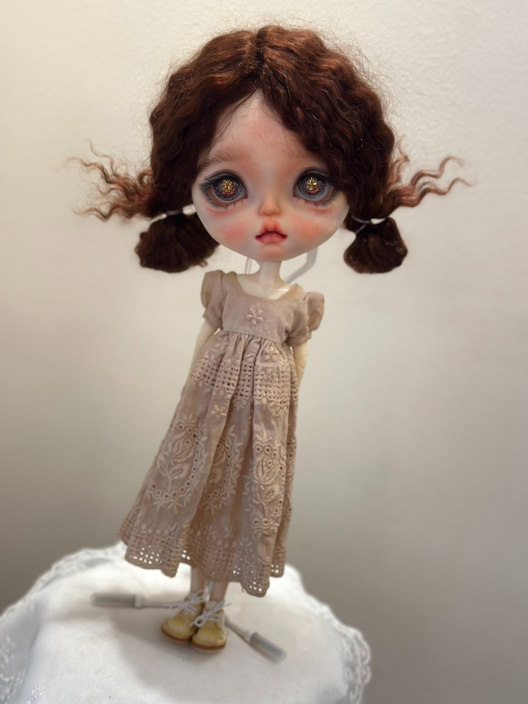 Blythe Doll clothes Retro lace dress