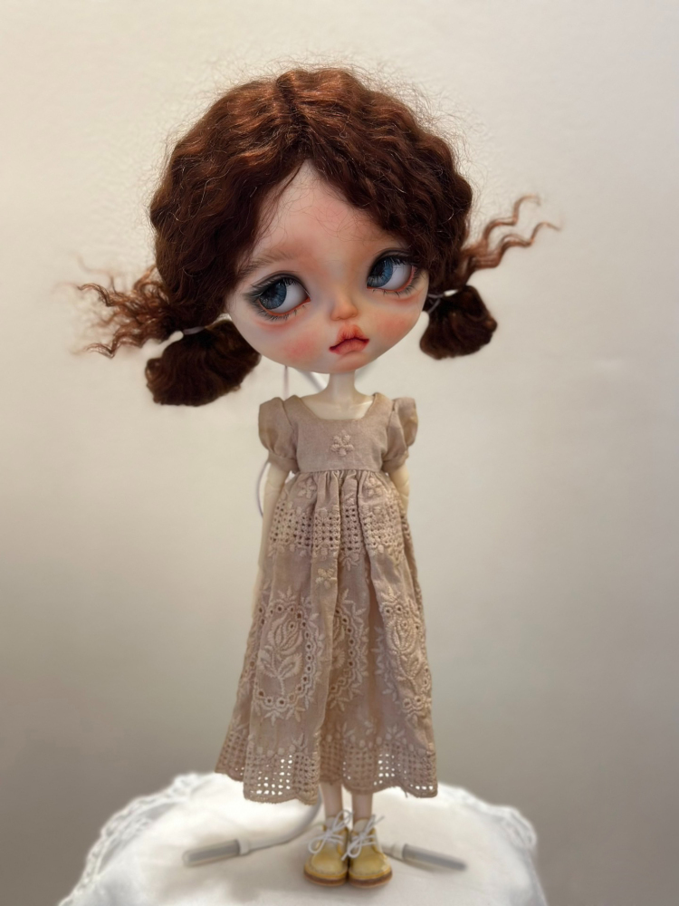 Blythe Doll clothes Retro lace dress