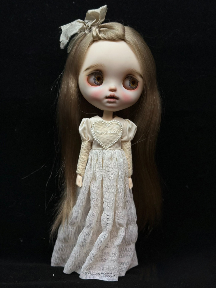 Blythe Doll clothes Love personality Retro lace dress
