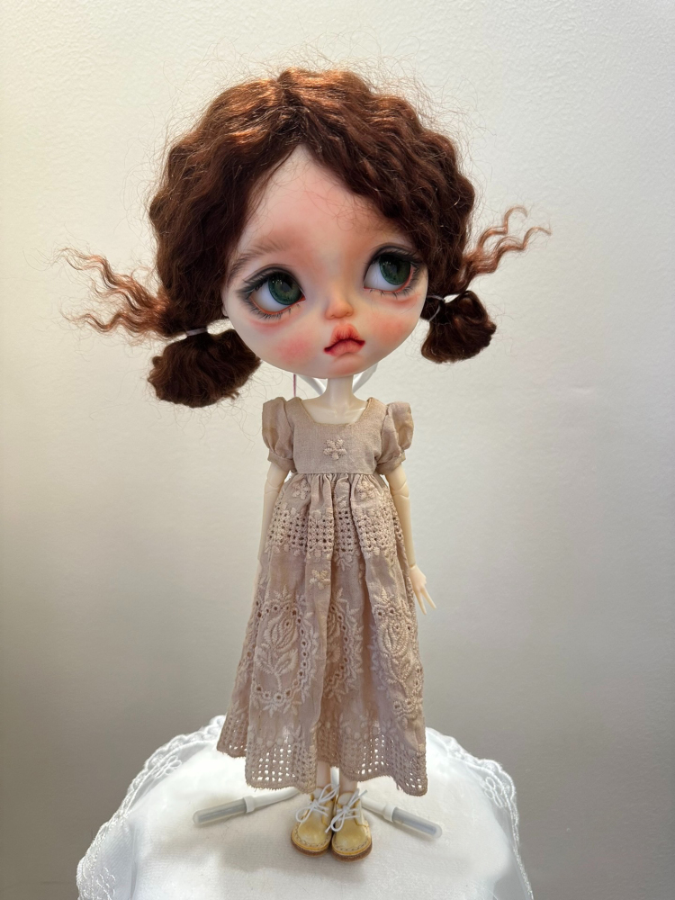 Blythe Doll clothes Retro lace dress