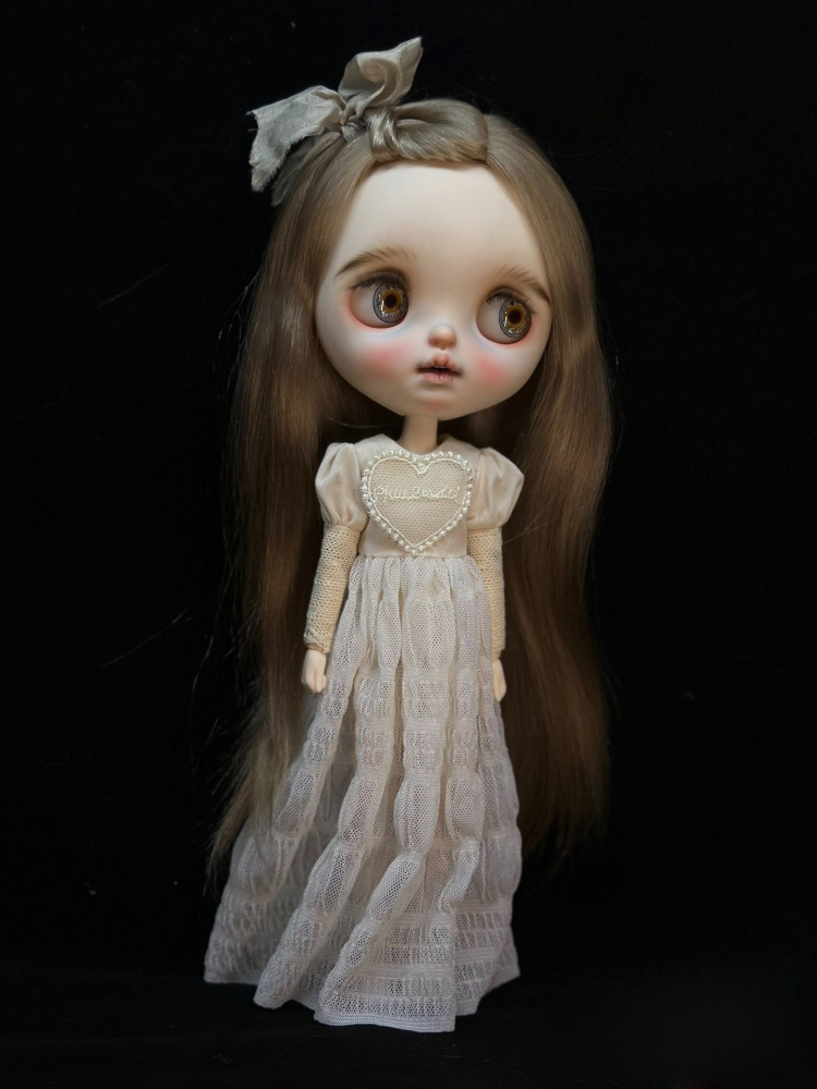 Blythe Doll clothes Love personality Retro lace dress
