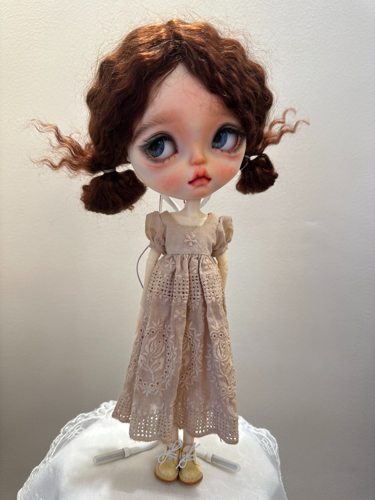 Blythe Doll clothes Retro lace dress