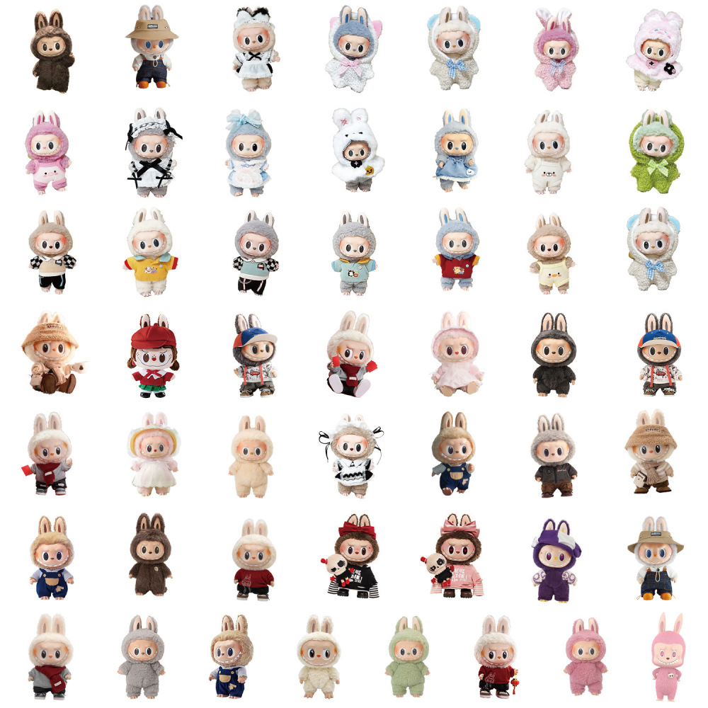 190 pcs Cartoon Labubu Stickers, Waterproof Vinyl Decal for Teen Water Bottler Sticker Adult Girl Laptop Skateboard Phone Guitar Travel Case Bike