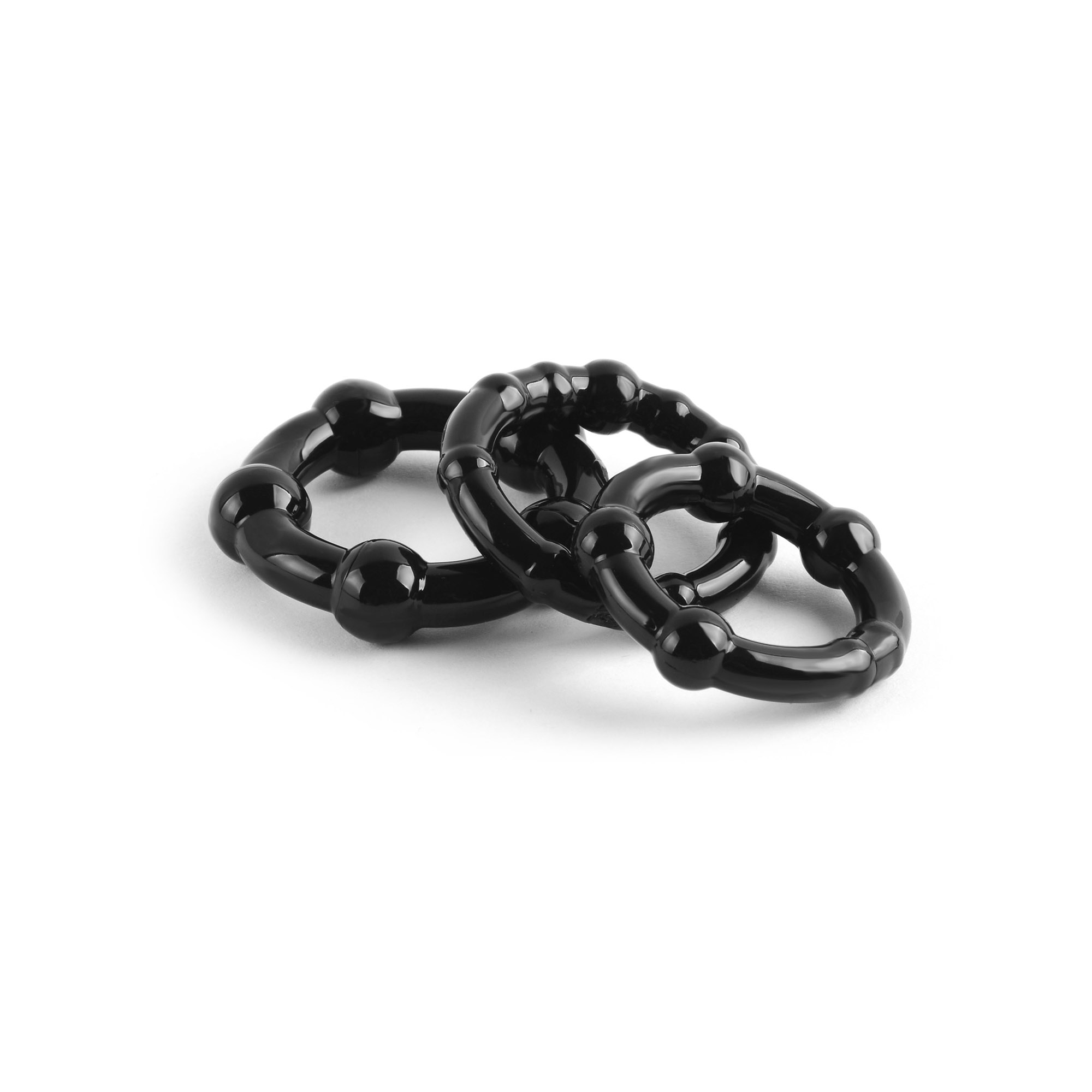 Samina Rong Smooth-nubs Triple Stamina Ring Set