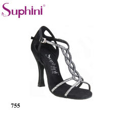 Free Shipping Suphini Competition 10cm Heel Salsa Latin Shoes Woman Dance Shoes