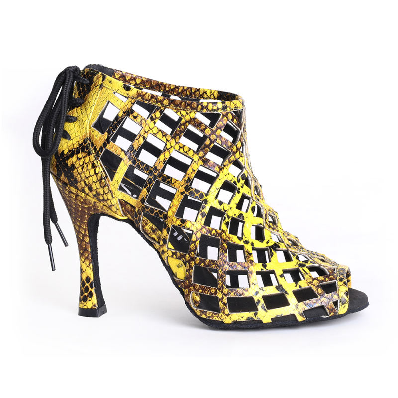 Free Shipping Suphini  Latin/Salsa Dance Shoes Women 8.5cm Crystal Dance Boots