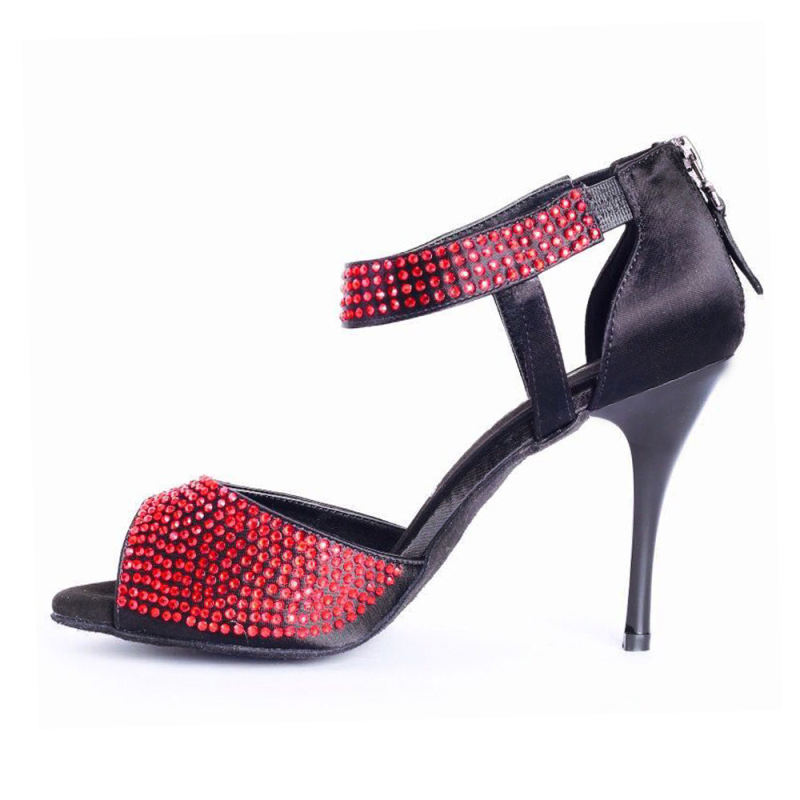 Free Shipping Suphini Competition 9cm Heel Tango Dance Shoes Woman Dance Shoes