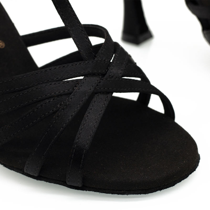 【Deja vu】T strap 8.5cm Flare Heel Sandals