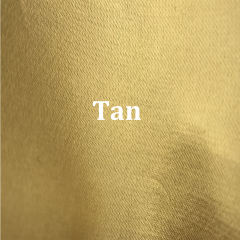 Tan satin