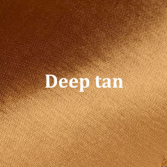 Deep Tan satin