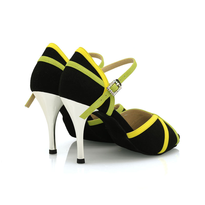 【Neon】Small Open Toe Argentine Tango Dance Shoes