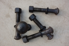 FISH PLATE WITH NUT AND BOLT