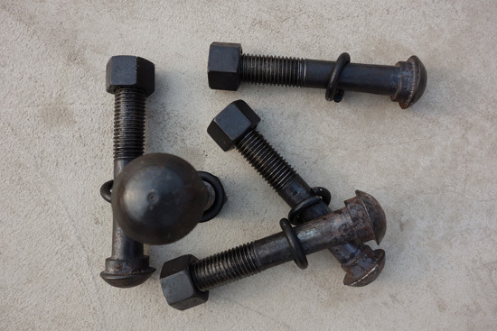 FISH PLATE WITH NUT AND BOLT