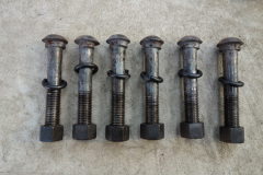 FISH PLATE WITH NUT AND BOLT