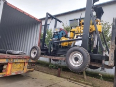 TRAILER-MOUNTED DTH DRILLING RIG