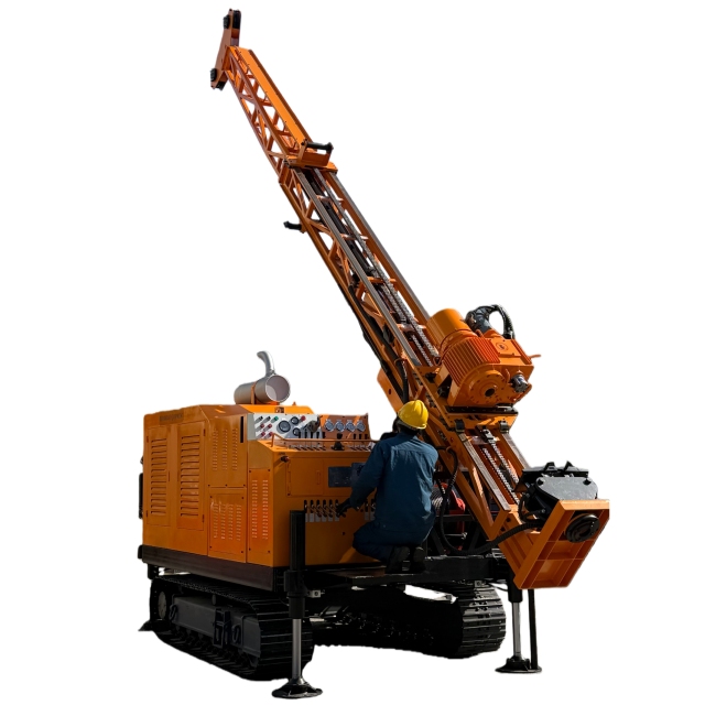HYDRAULIC CRAWLER CORE DRILLING RIG