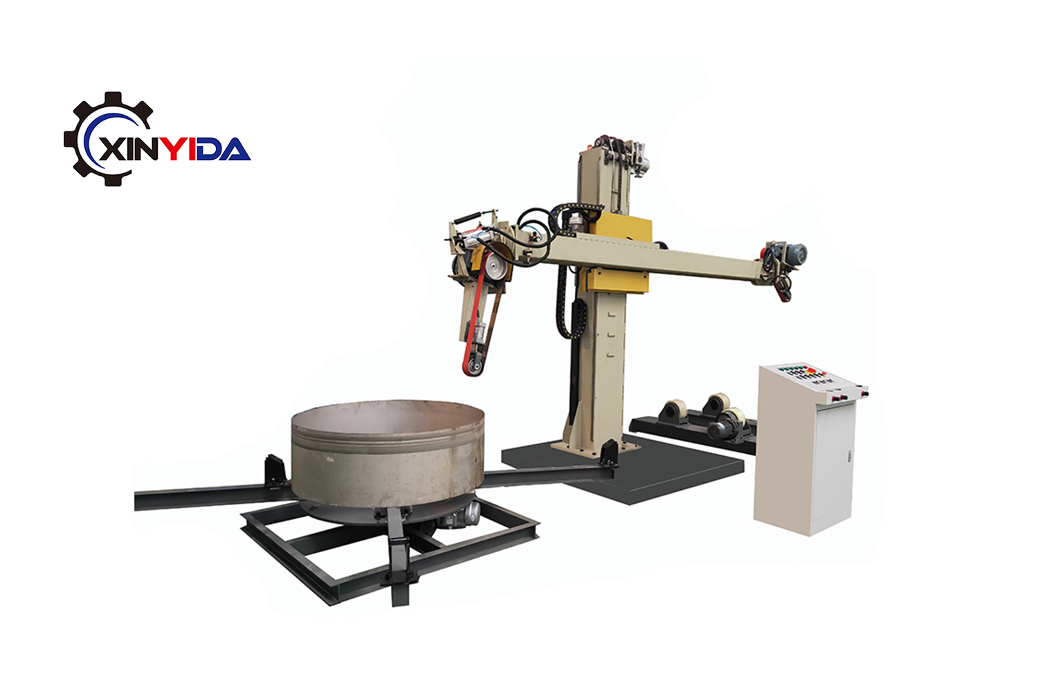 Fully Automatically Stainless Steel Polishing and Buffing Machine for Storage Tank Manufacturing,www.xydpolishing.com,Fully Automatically Stainless Steel Polishing and Buffing Machine for Storage Tank Manufacturing