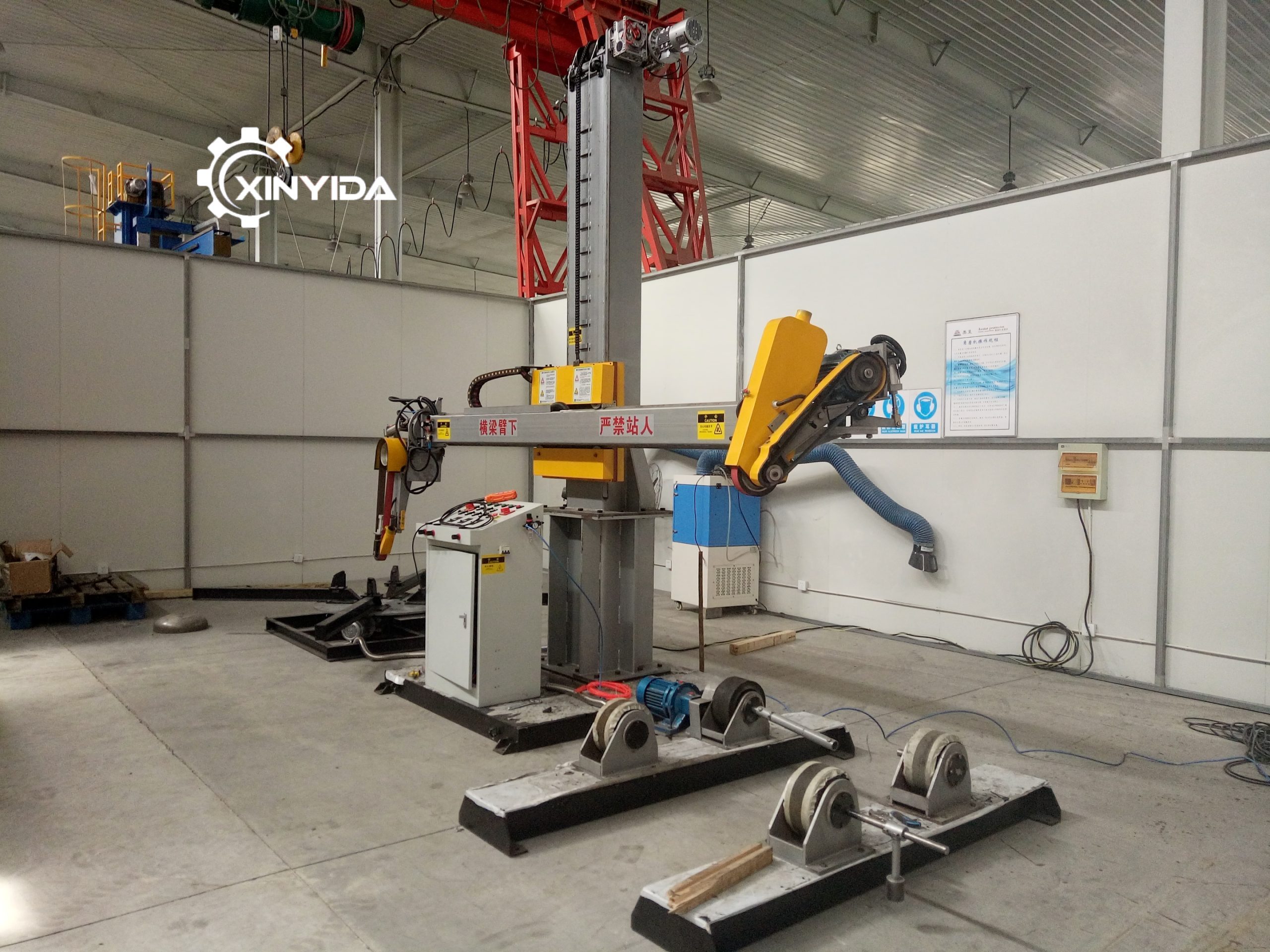 Fully Automatically Stainless Steel Polishing and Buffing Machine for Storage Tank Manufacturing,www.xydpolishing.com,Fully Automatically Stainless Steel Polishing and Buffing Machine for Storage Tank Manufacturing