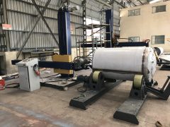 JY-YT TANK & DISH HEAD POLISHING MACHINE,www.xydpolishing.com,JY-YT TANK & DISH HEAD POLISHING MACHINE