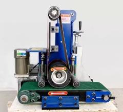 JY-PB-150 Single station Flat Bar and Rectangular Tube Finishing Machine,www.xydpolishing.com,JY-PB-150 Single station Flat Bar and Rectangular Tube Finishing Machine