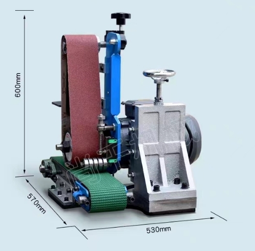JY-PB-150 Single station Flat Bar and Rectangular Tube Finishing Machine,www.xydpolishing.com,JY-PB-150 Single station Flat Bar and Rectangular Tube Finishing Machine