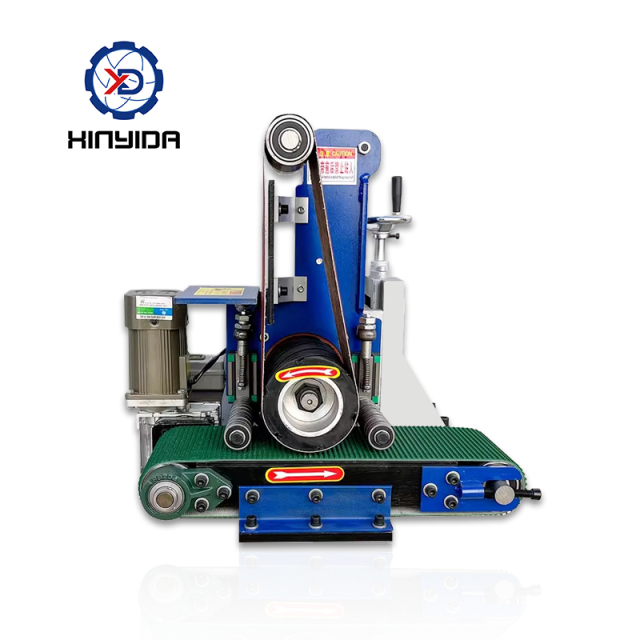 JY-PB-150 Single station Flat Bar and Rectangular Tube Finishing Machine,www.xydpolishing.com,JY-PB-150 Single station Flat Bar and Rectangular Tube Finishing Machine