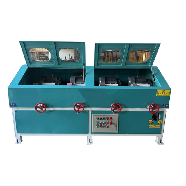 Multi-Station Fully Automatic Feeding Round Tube Polishing Machine,www.xydpolishing.com,Multi-Station Fully Automatic Feeding Round Tube Polishing Machine