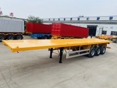 3 AXLES FLAT BED SEMI TRAILER