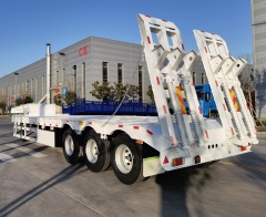 3 AXLES FLAT BED SEMI TRAILER
