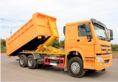 SINOTRUK HOWO 6X4 HOOK LIFT GARBAGE TRUCK