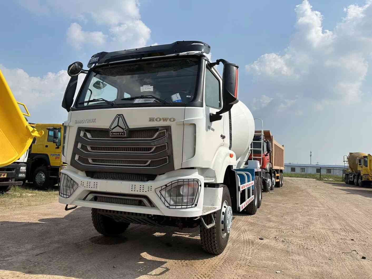 SINOTRUK HOWO N7 6x4 MIXER TANKER TRUCK