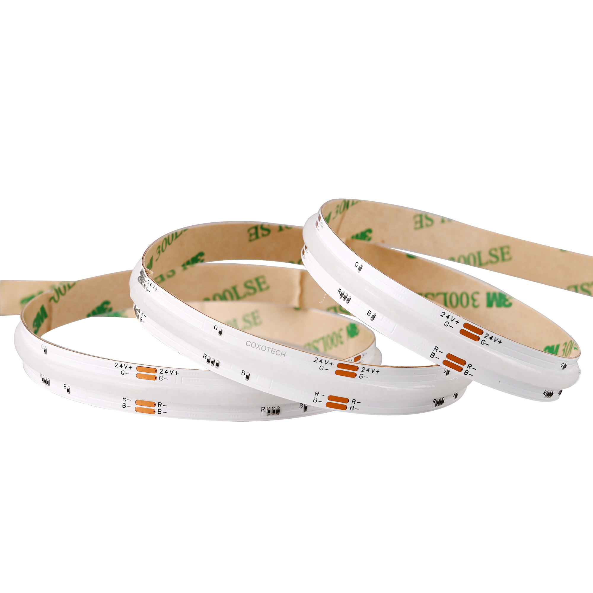 24V RGB COB Strip 840leds/m 10mm