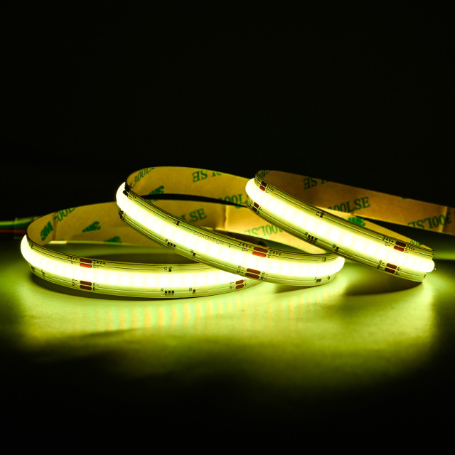 24V RGB COB Strip 840leds/m 10mm