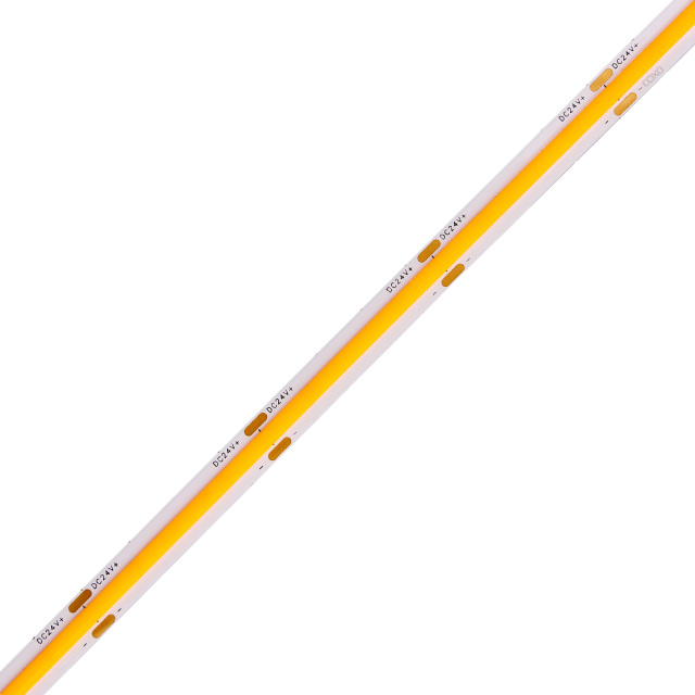 Yellow 480leds/m cob strip