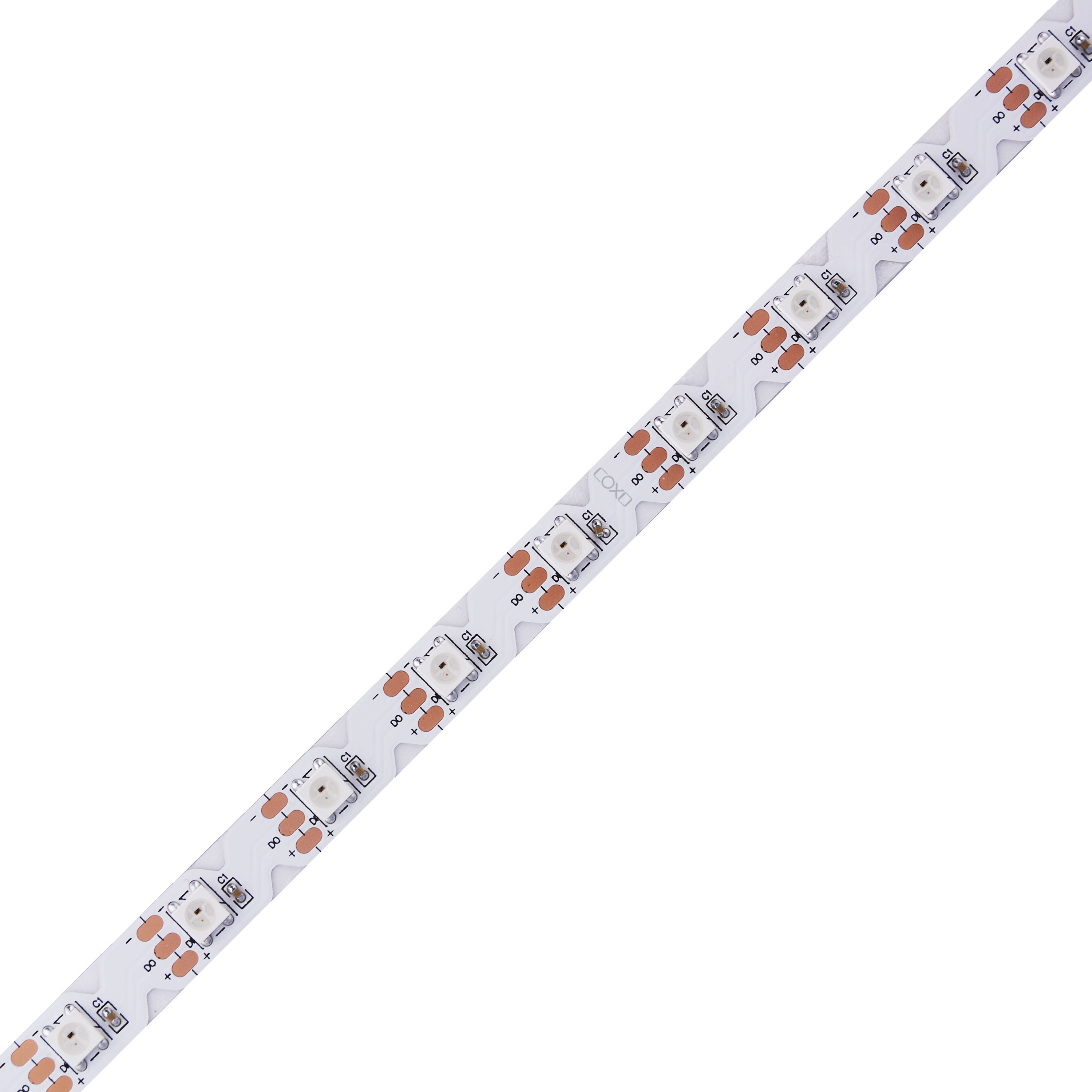 8mm 5V 48leds/m 2812B Zigzag LED strip