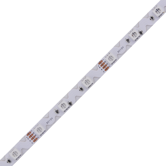 8mm 12V 48leds/m 5050 Zigzag LED strip