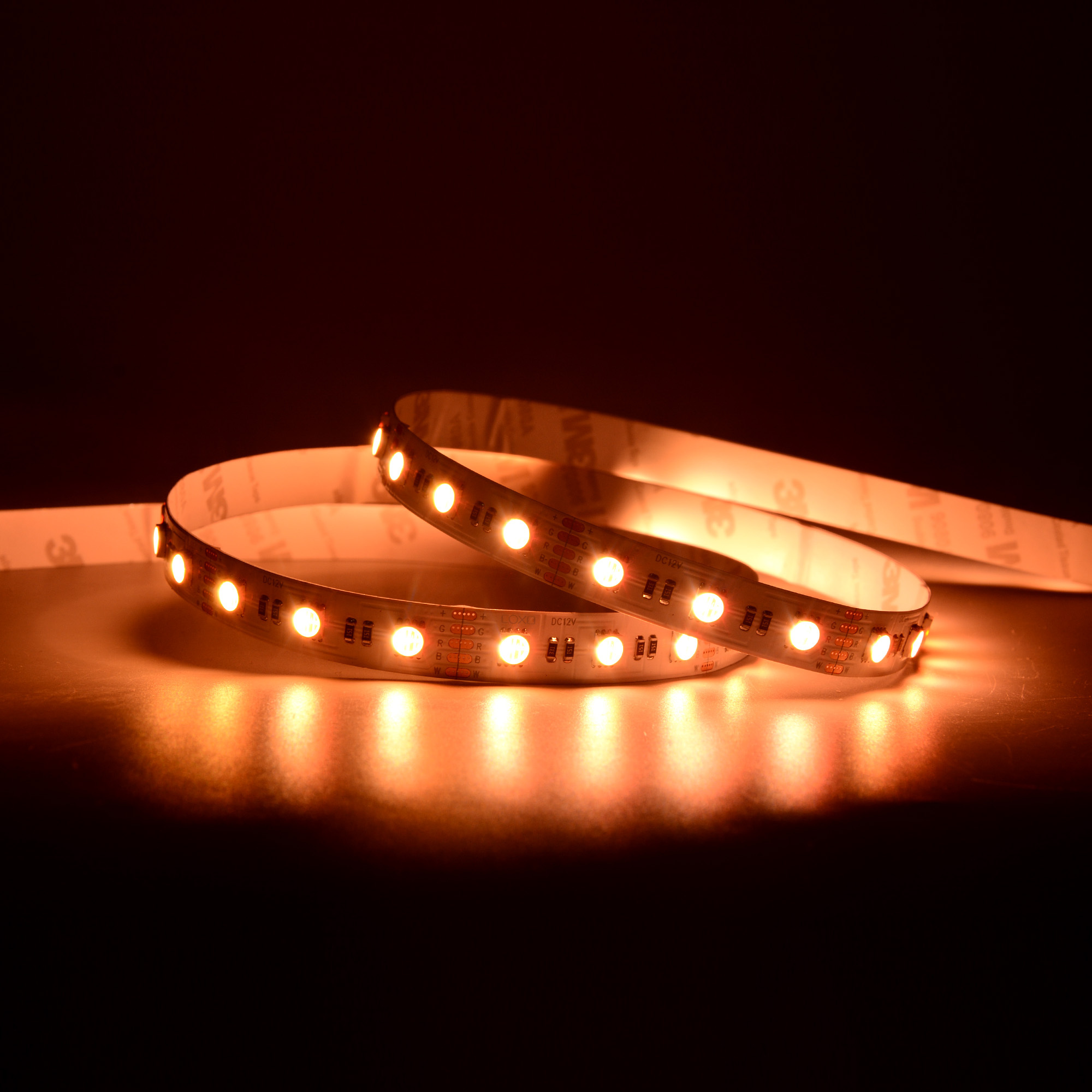 12mm 12V/24V 60leds/m 5050 RGBW LED strip