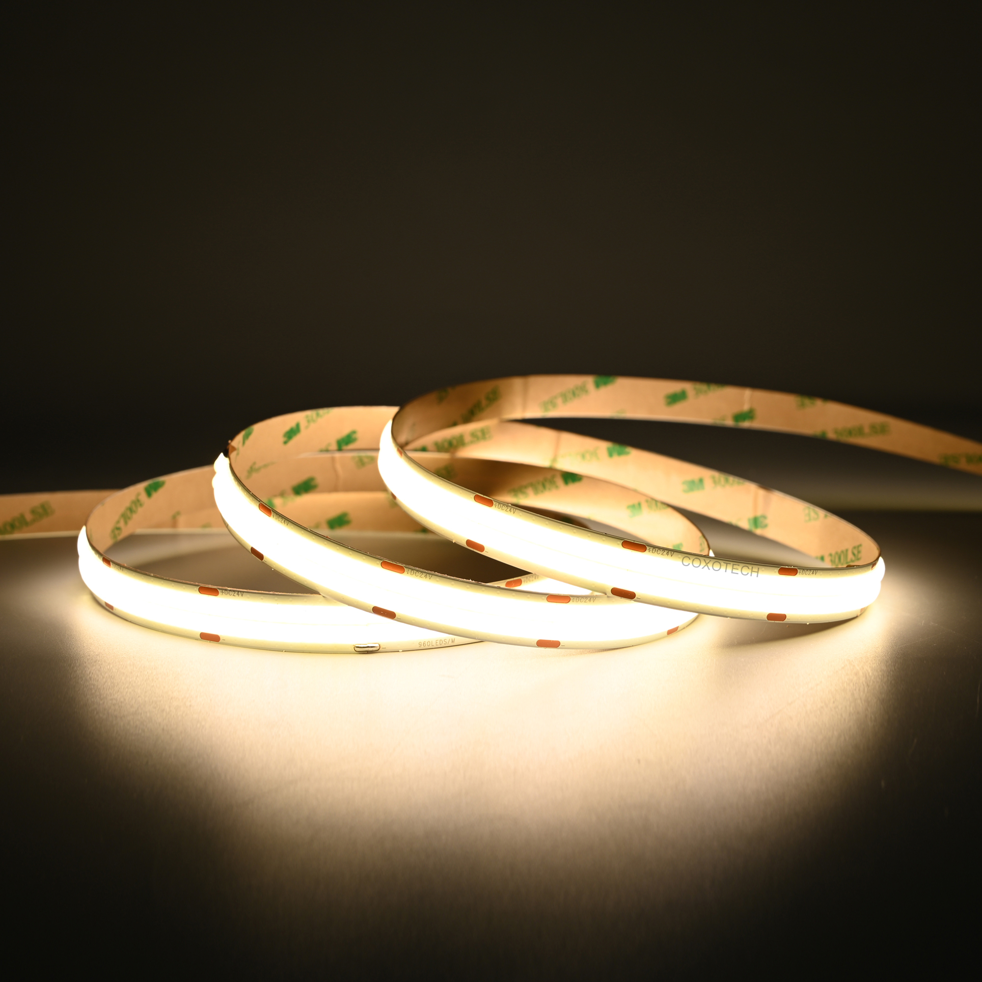 12mm 24V 960leds/m Pro COB led strip