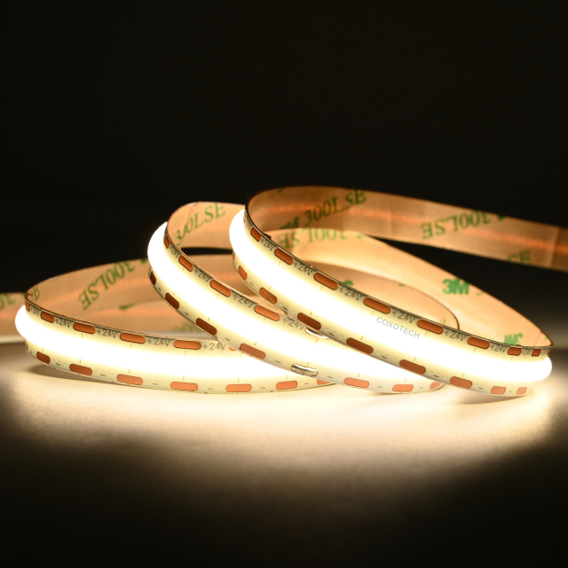 10mm 12V/24V 600leds/m Pro COB led strip